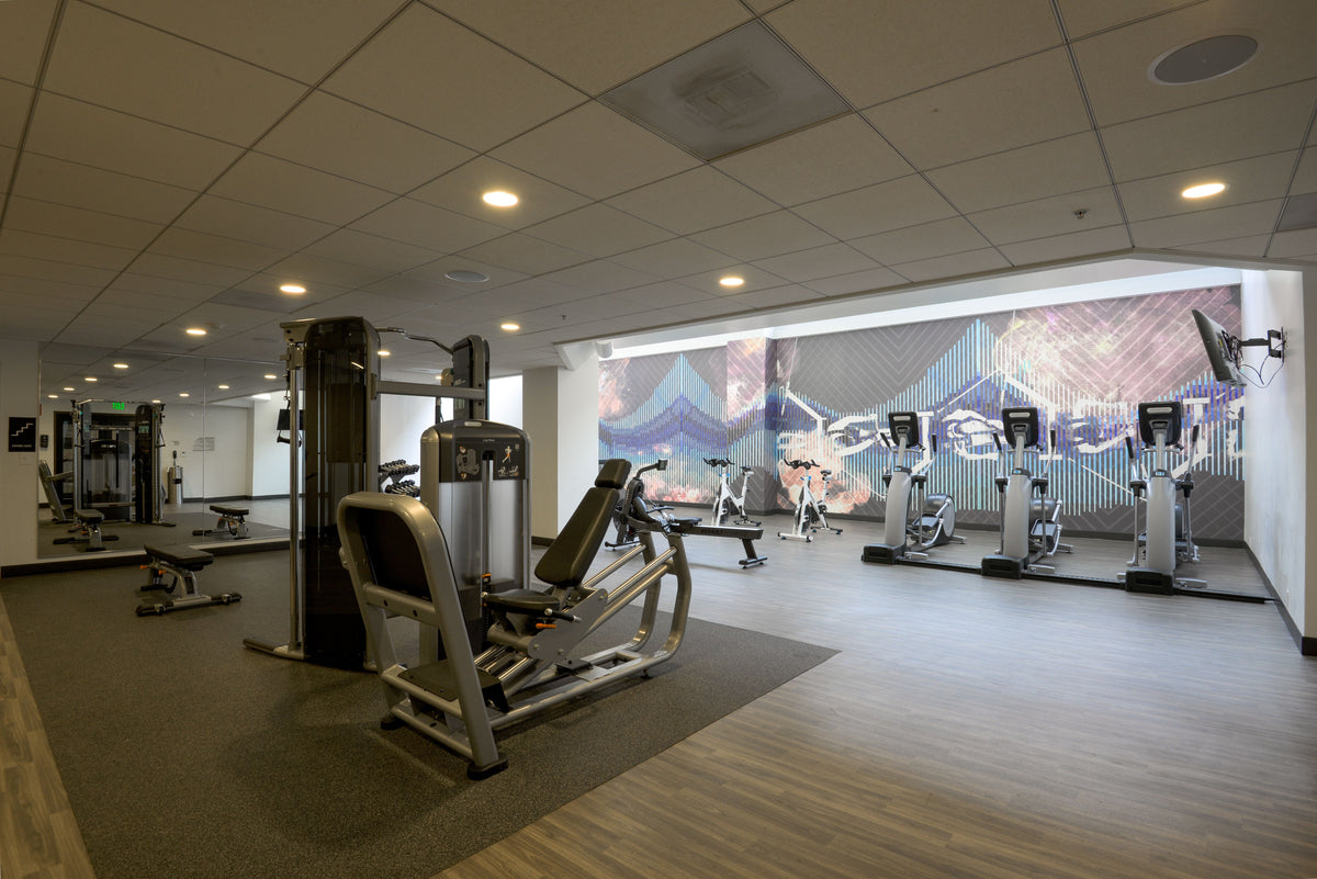 Corporate fitness environment