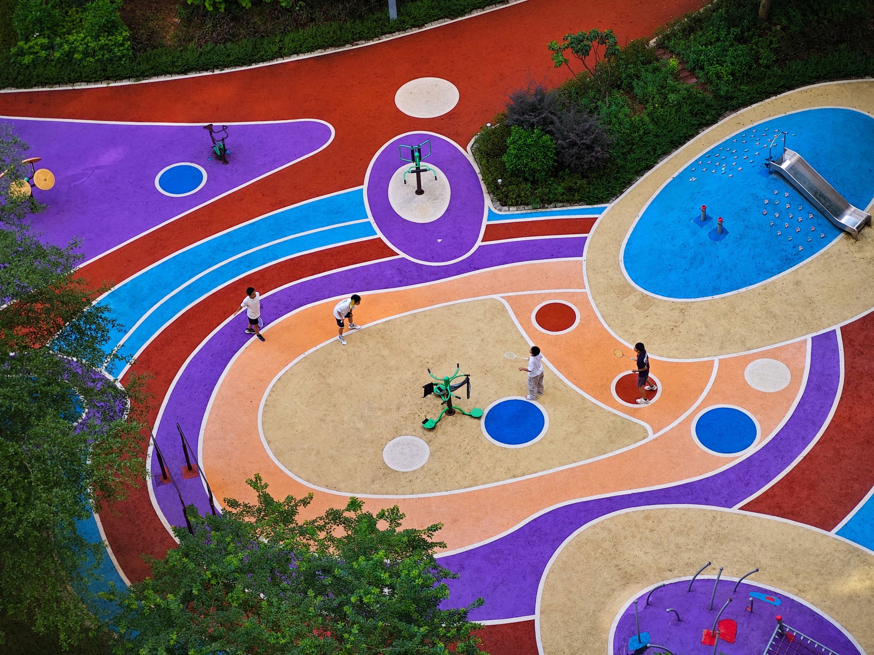 Community sports court